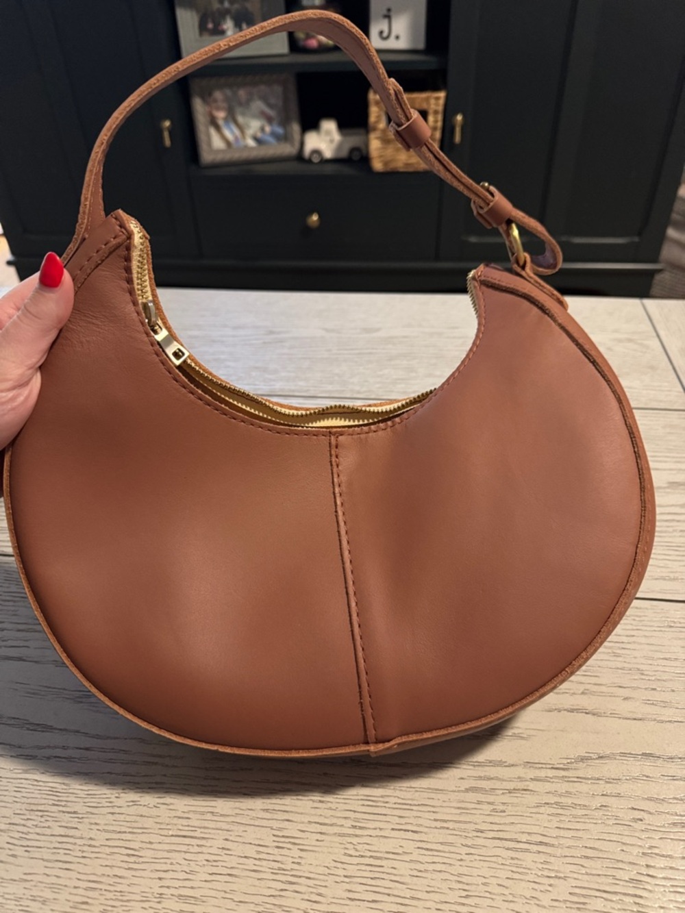 Portland leather classic Nora shoulder bag